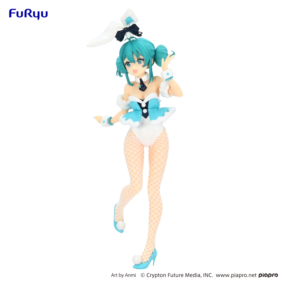 Hatsune Miku BiCute Bunnies Figure "Hatsune Miku" (White Rabbit Ver.)-FuRyu-Ace Cards & Collectibles