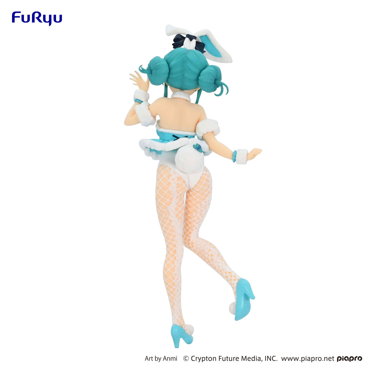 Hatsune Miku BiCute Bunnies Figure "Hatsune Miku" (White Rabbit Ver.)-FuRyu-Ace Cards & Collectibles