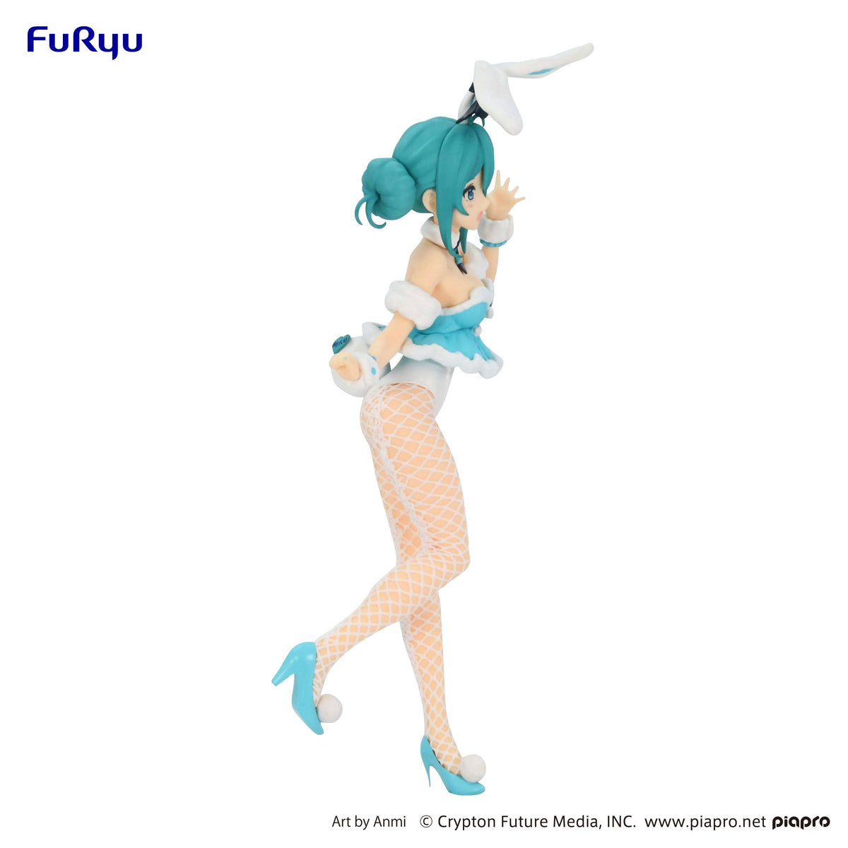 Hatsune Miku BiCute Bunnies Figure "Hatsune Miku" (White Rabbit Ver.)-FuRyu-Ace Cards & Collectibles