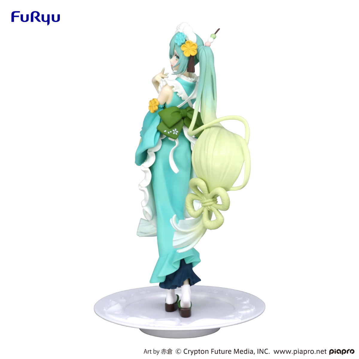 Hatsune Miku Exceed Creative Figure &quot;Hatsune Miku&quot; (Matcha Green Tea Parfait Mint Ver.)-FuRyu-Ace Cards &amp; Collectibles