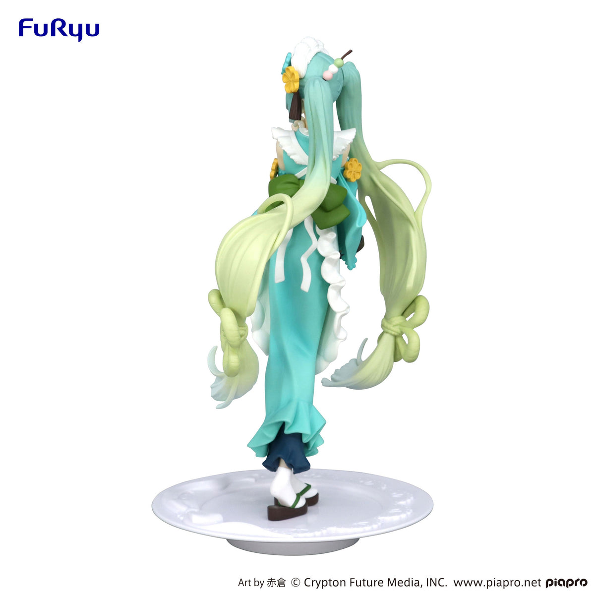 Hatsune Miku Exceed Creative Figure &quot;Hatsune Miku&quot; (Matcha Green Tea Parfait Mint Ver.)-FuRyu-Ace Cards &amp; Collectibles