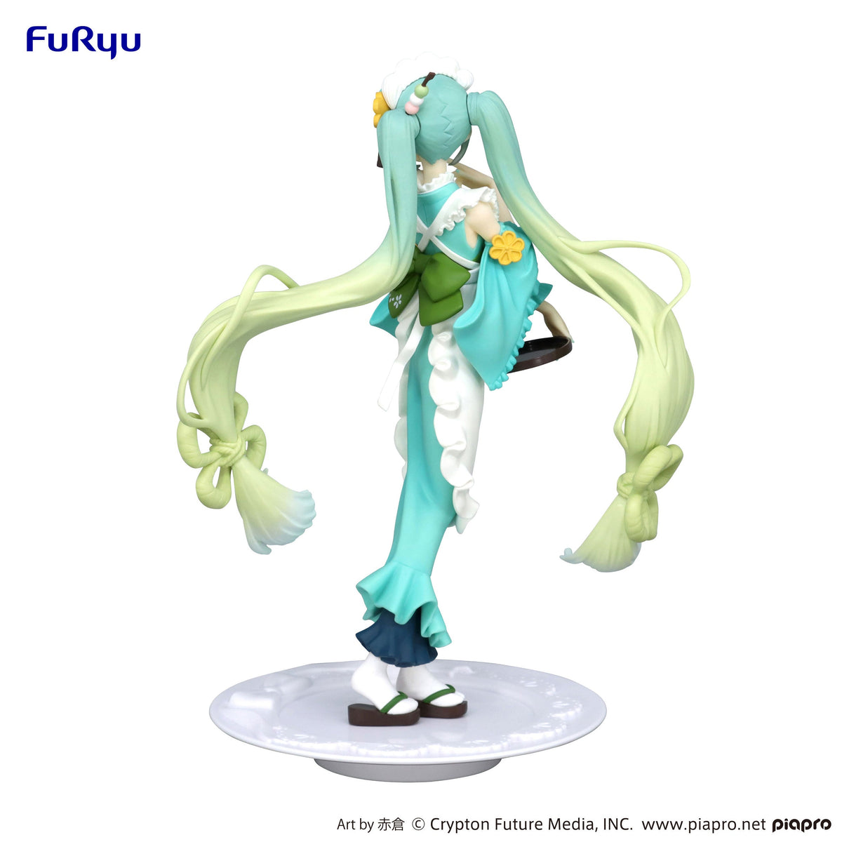 Hatsune Miku Exceed Creative Figure &quot;Hatsune Miku&quot; (Matcha Green Tea Parfait Mint Ver.)-FuRyu-Ace Cards &amp; Collectibles