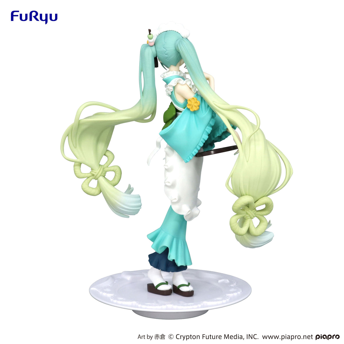 Hatsune Miku Exceed Creative Figure &quot;Hatsune Miku&quot; (Matcha Green Tea Parfait Mint Ver.)-FuRyu-Ace Cards &amp; Collectibles