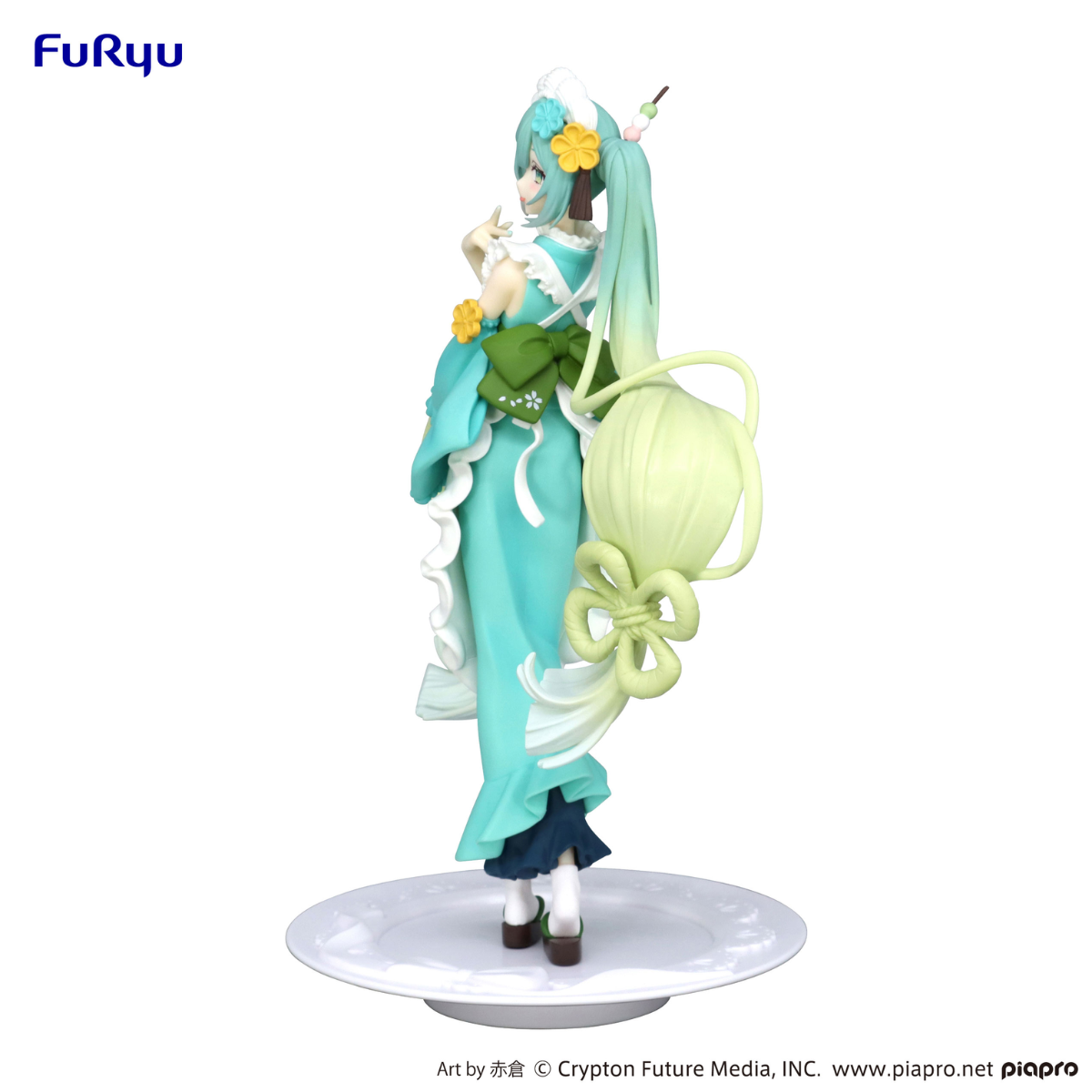 Hatsune Miku Exceed Creative Figure "Hatsune Miku" (Matcha Green Tea Parfait Mint Ver.)-FuRyu-Ace Cards & Collectibles