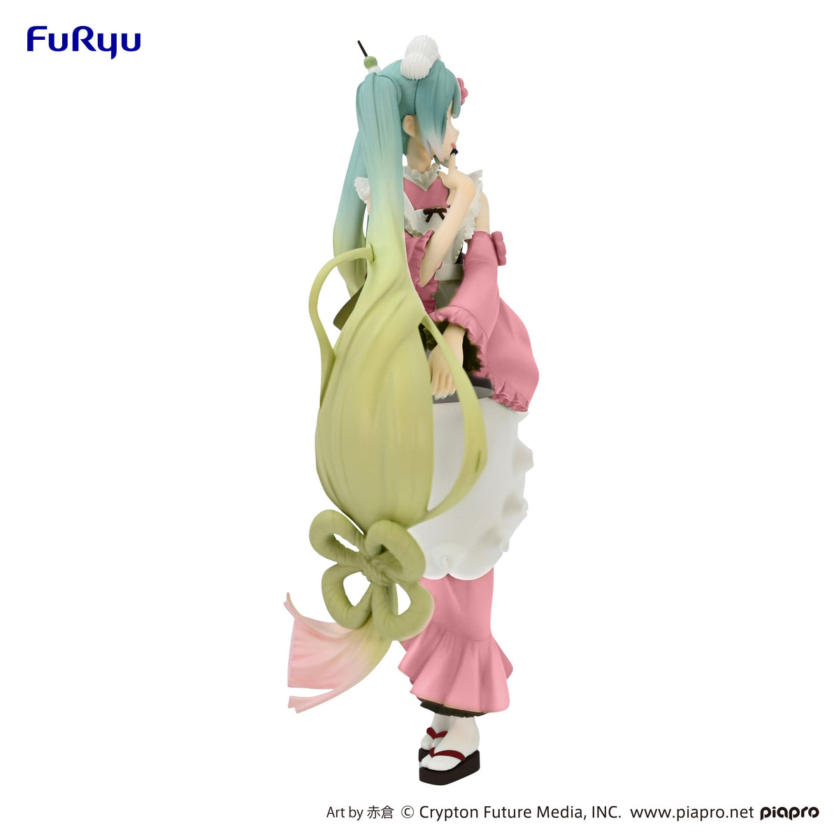 Hatsune Miku Exceed Creative Figure (Matcha Green Tea Parfait/Another Color Ver.)-FuRyu-Ace Cards &amp; Collectibles