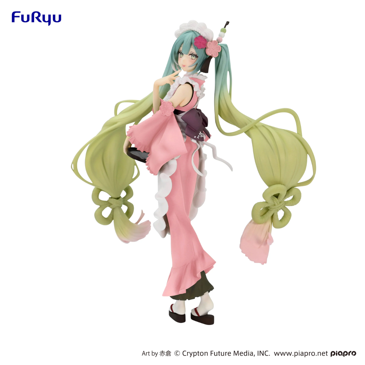 Hatsune Miku Exceed Creative Figure (Matcha Green Tea Parfait/Another Color Ver.)-FuRyu-Ace Cards &amp; Collectibles