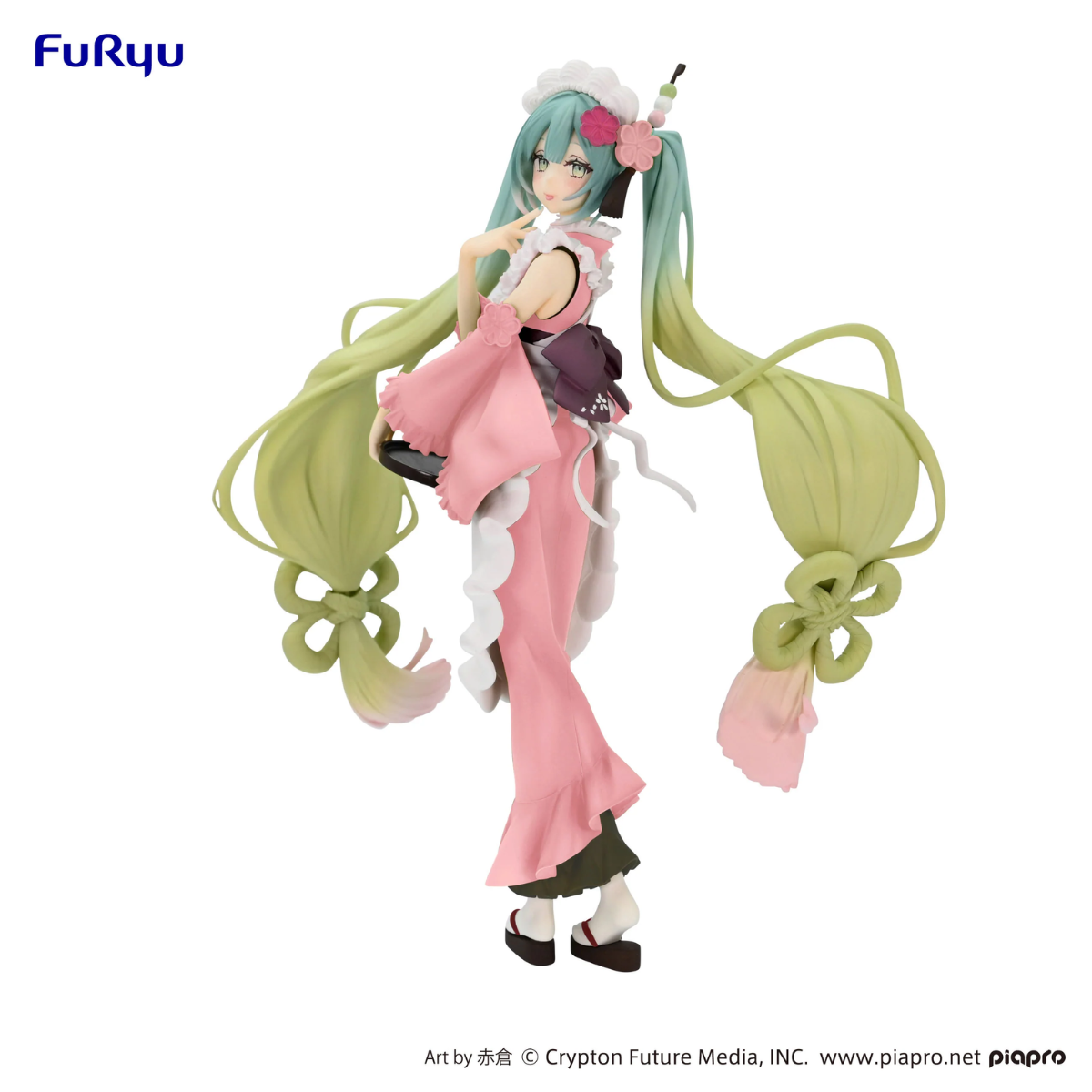 Hatsune Miku Exceed Creative Figure (Matcha Green Tea Parfait/Another Color Ver.)-FuRyu-Ace Cards & Collectibles