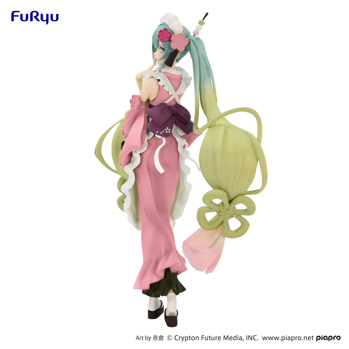 Hatsune Miku Exceed Creative Figure (Matcha Green Tea Parfait/Another Color Ver.)-FuRyu-Ace Cards &amp; Collectibles