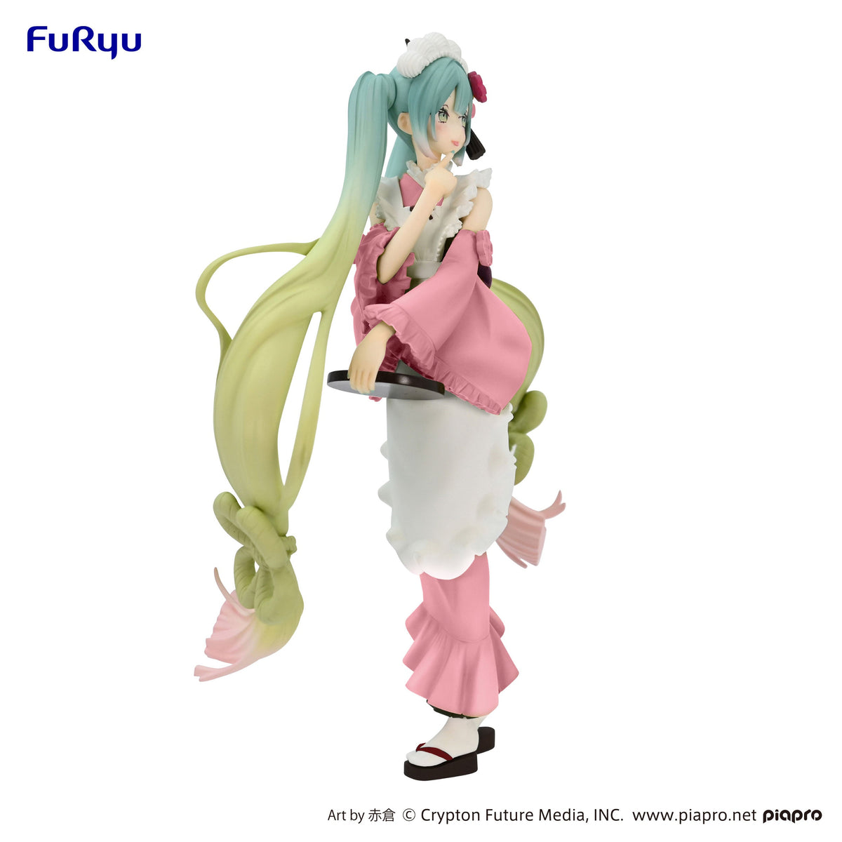 Hatsune Miku Exceed Creative Figure (Matcha Green Tea Parfait/Another Color Ver.)-FuRyu-Ace Cards &amp; Collectibles