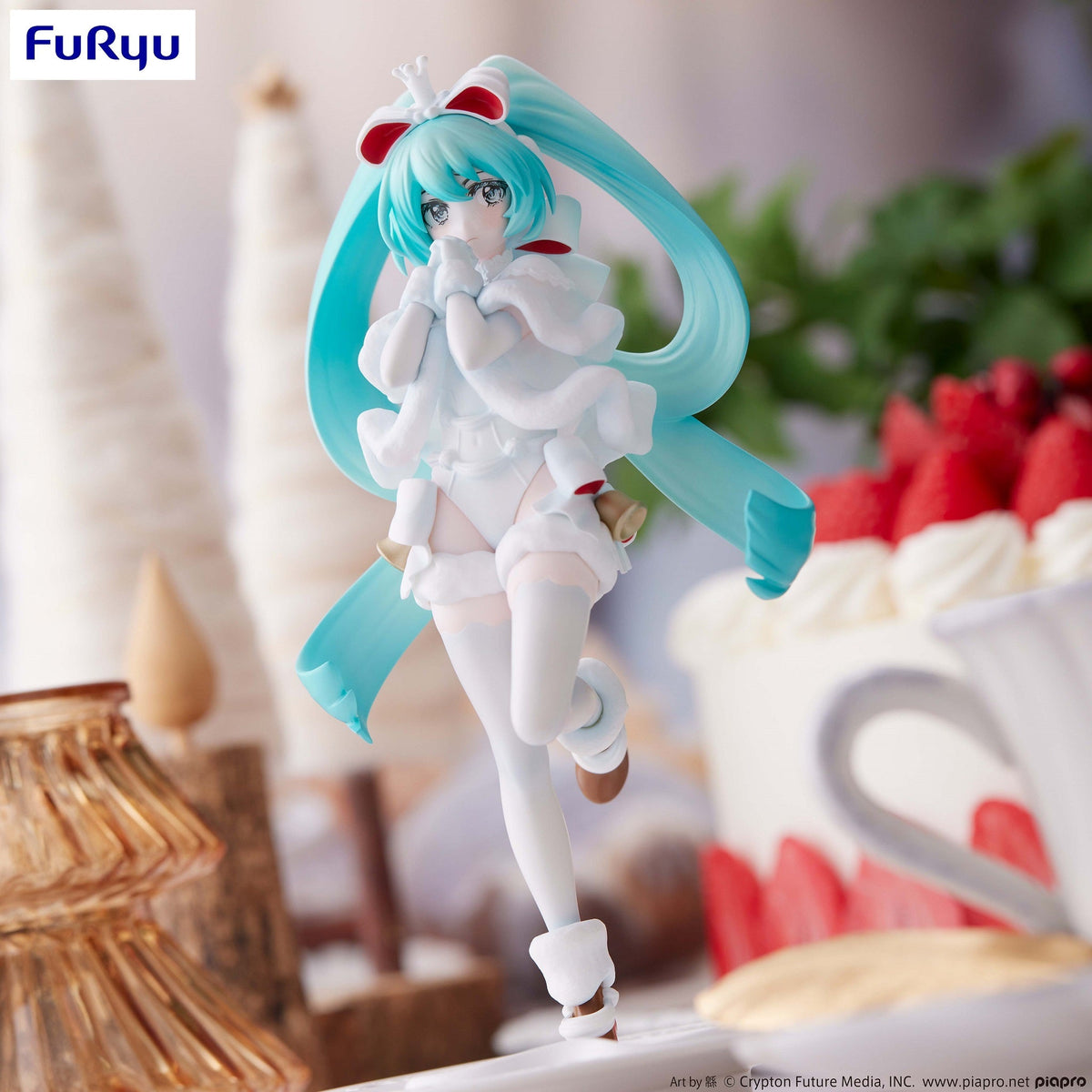 Hatsune Miku Exceed Creative Figure &quot;Noel&quot; (Sweet Sweets Series)-FuRyu-Ace Cards &amp; Collectibles