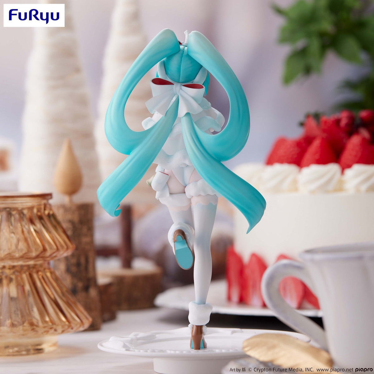 Hatsune Miku Exceed Creative Figure &quot;Noel&quot; (Sweet Sweets Series)-FuRyu-Ace Cards &amp; Collectibles