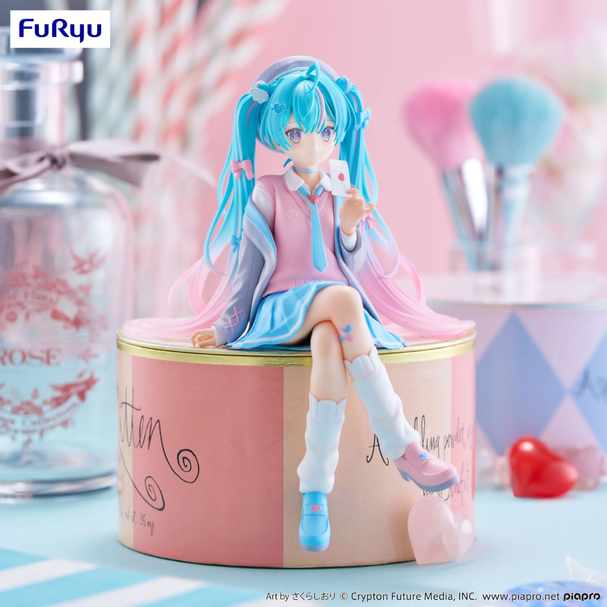 Hatsune Miku Noodle Stopper Figure &quot;Love Blazer&quot;-FuRyu-Ace Cards &amp; Collectibles