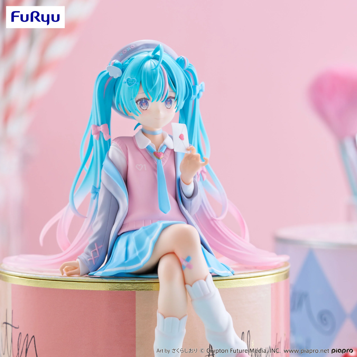 Hatsune Miku Noodle Stopper Figure &quot;Love Blazer&quot;-FuRyu-Ace Cards &amp; Collectibles