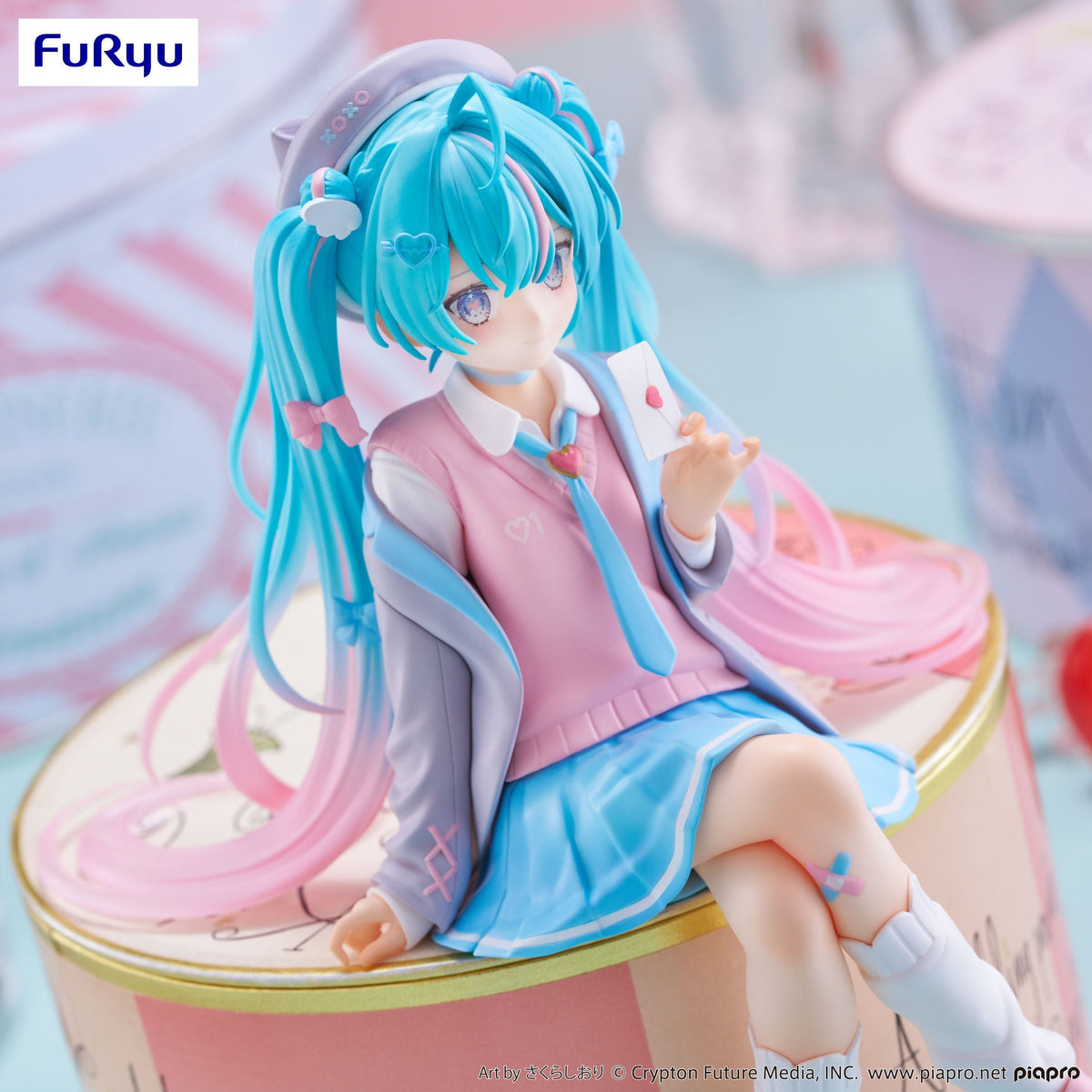 Hatsune Miku Noodle Stopper Figure &quot;Love Blazer&quot;-FuRyu-Ace Cards &amp; Collectibles