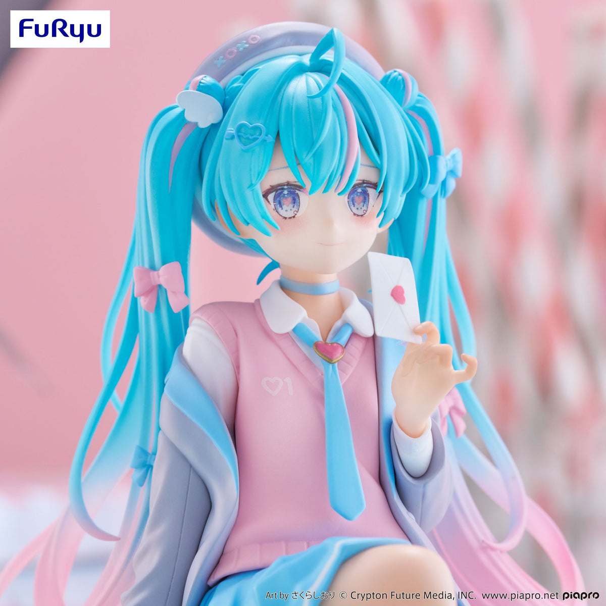 Hatsune Miku Noodle Stopper Figure &quot;Love Blazer&quot;-FuRyu-Ace Cards &amp; Collectibles