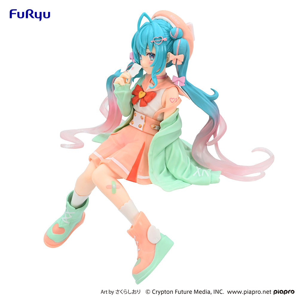 Hatsune Miku Noodle Stopper Figure (Love Sailor Citrus Cream Ver.)-FuRyu-Ace Cards &amp; Collectibles