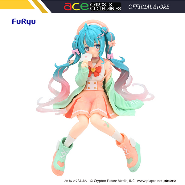 Hatsune Miku Noodle Stopper Figure (Love Sailor Citrus Cream Ver.)-FuRyu-Ace Cards & Collectibles