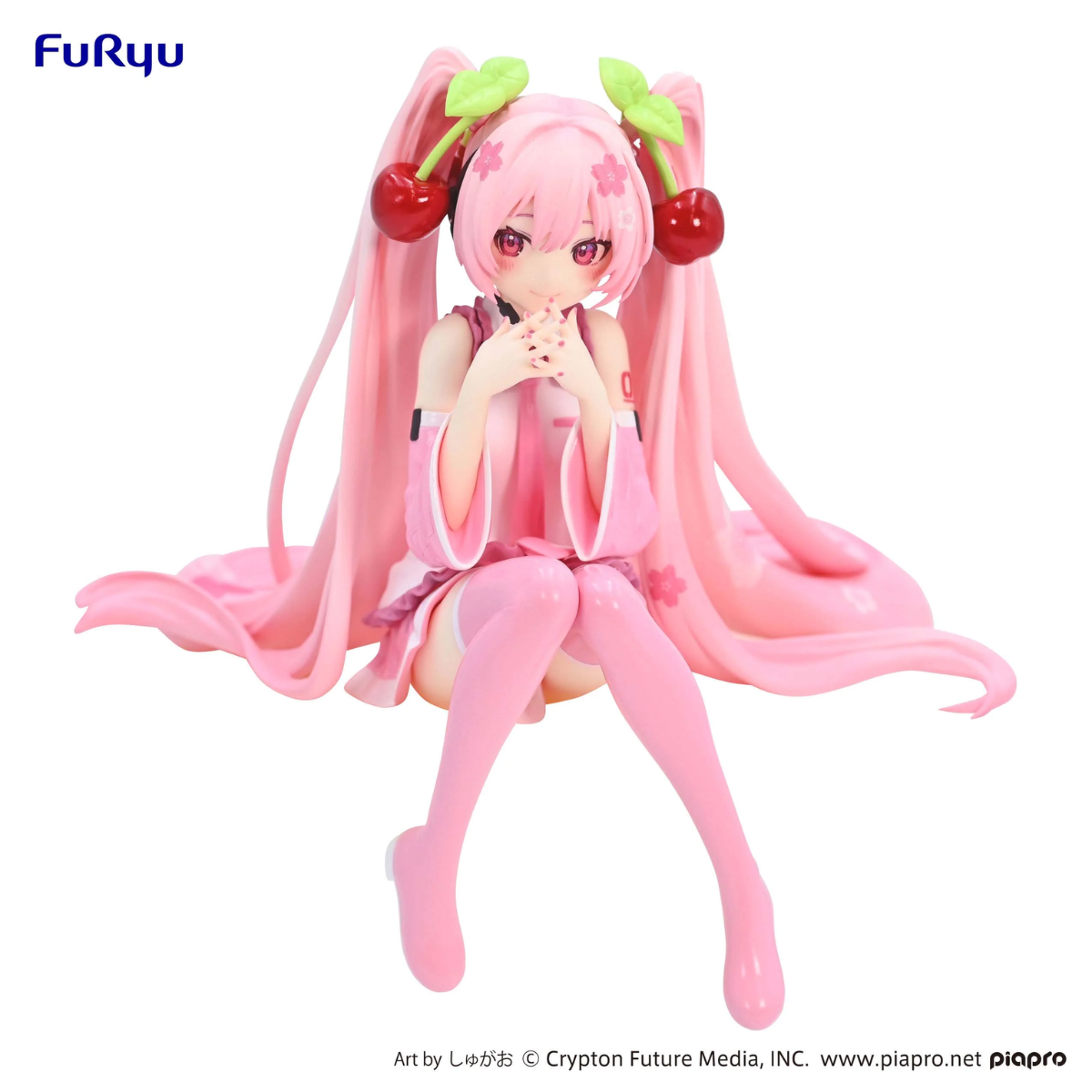 Hatsune Miku Noodle Stopper Figure "Sakura Miku 2023"-FuRyu-Ace Cards & Collectibles