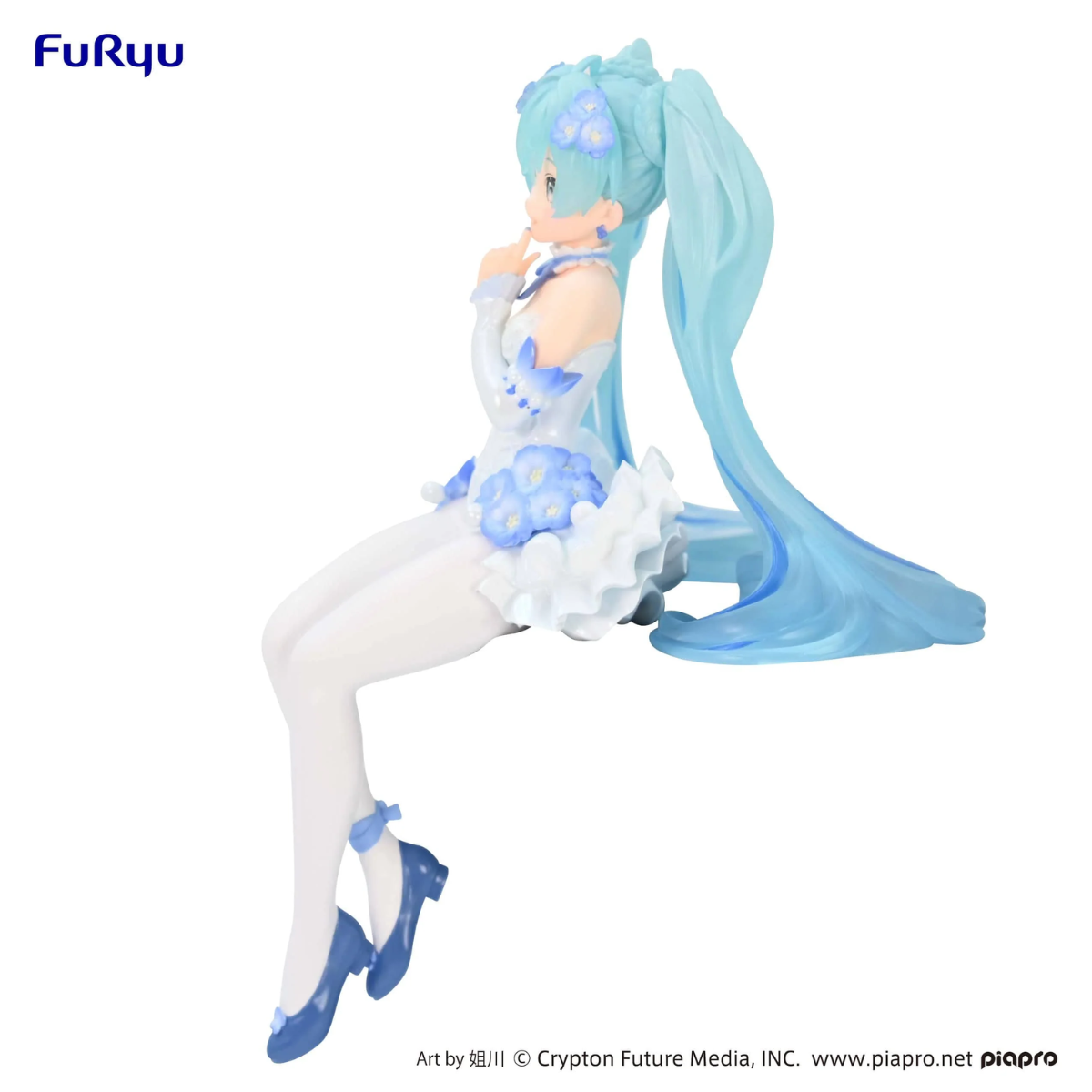 Hatsune Miku Noodle Stopper Flower Fairy Nemophila Figure "Hatsune Miku" (Re-run)-FuRyu-Ace Cards & Collectibles