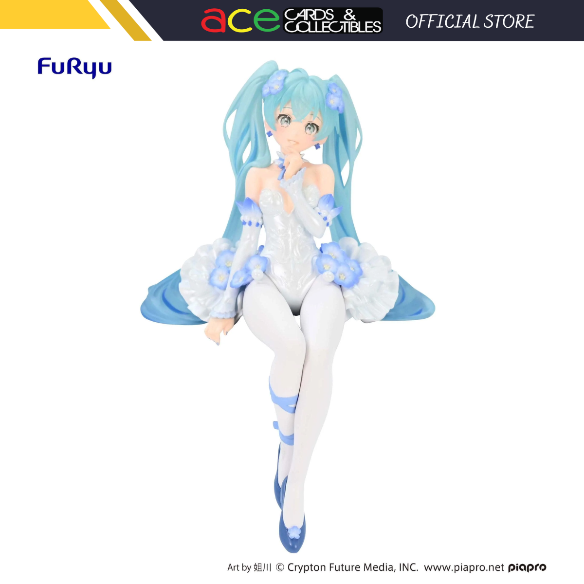 Hatsune Miku Noodle Stopper Flower Fairy Nemophila Figure "Hatsune Miku" (Re-run)-FuRyu-Ace Cards & Collectibles