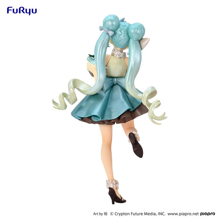 Hatsune Miku Sweet Sweets Series Figure &quot;Hatsune Miku&quot; (Chocolate mint pearl color)-FuRyu-Ace Cards &amp; Collectibles