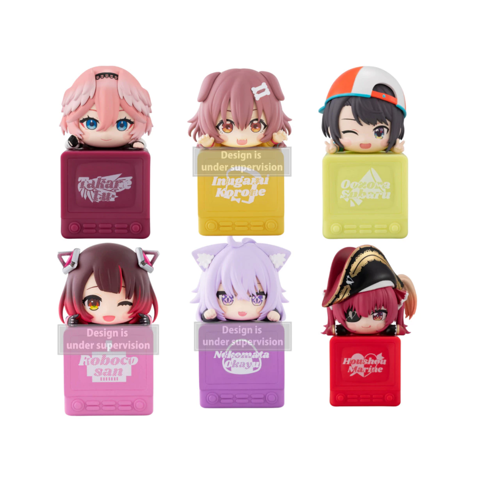 Hololive Production Hikkake Figure "Lui/ Okayu/ Robocosan/ Korone/ Subaru/ Marine"-Takane Lui-FuRyu-Ace Cards & Collectibles