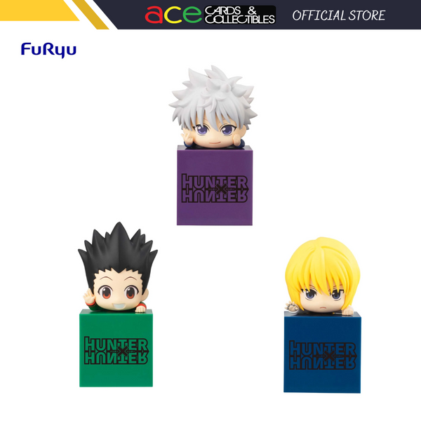 Hunter x Hunter Hikkake Figure "Gon/Killua/Curapikt"-Complete Set of 3-FuRyu-Ace Cards & Collectibles
