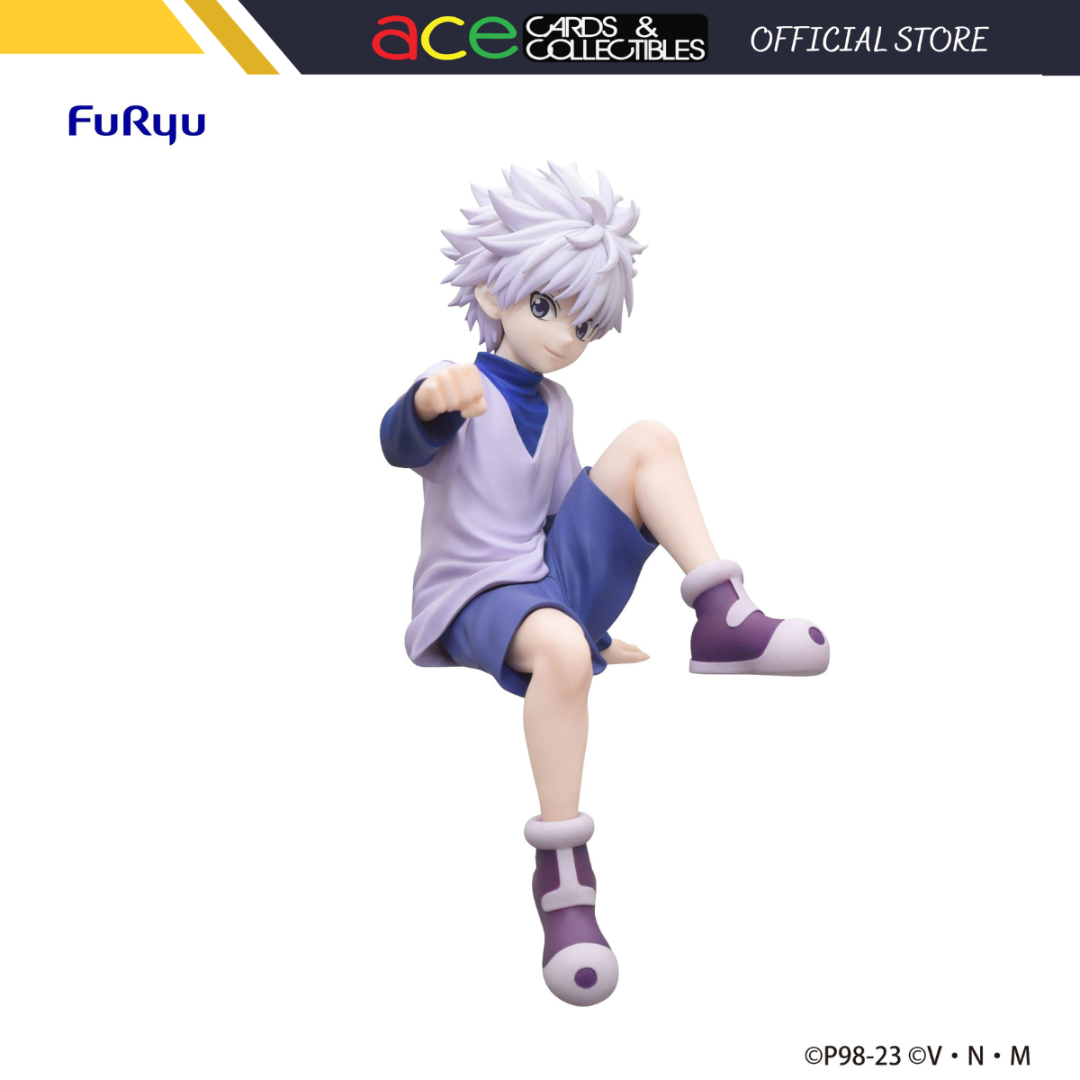 Hunter x Hunter Noodle Stopper Figure &quot;Killua&quot;-FuRyu-Ace Cards &amp; Collectibles