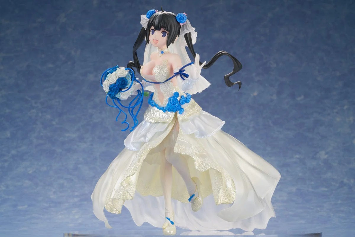 Is It Wrong to Try To Pick Up Girls in a Dungeon? IV 1/7 Scale Figure &quot;Hestia&quot; (Wedding Dress Ver.)-FuRyu-Ace Cards &amp; Collectibles