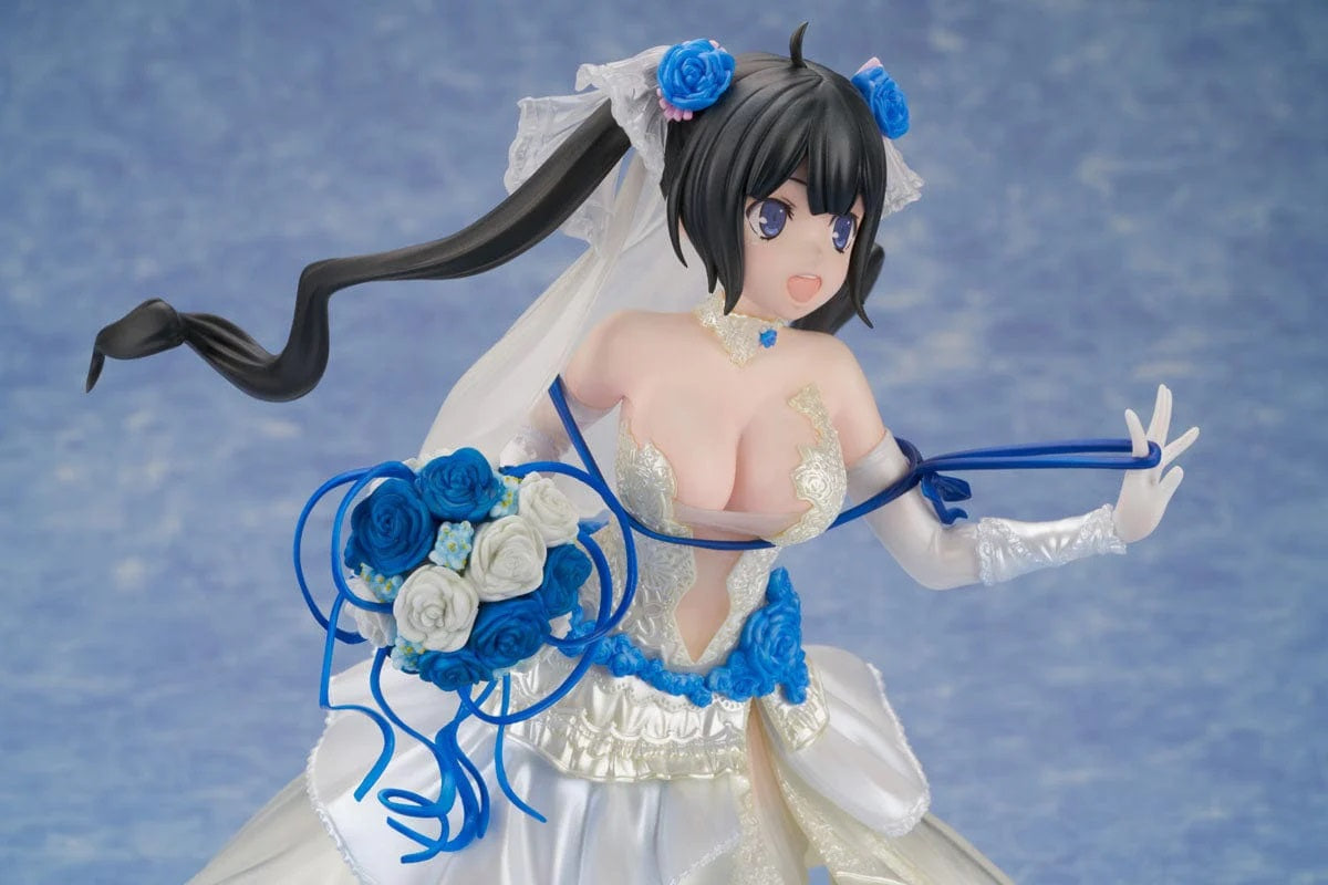 Is It Wrong to Try To Pick Up Girls in a Dungeon? IV 1/7 Scale Figure &quot;Hestia&quot; (Wedding Dress Ver.)-FuRyu-Ace Cards &amp; Collectibles