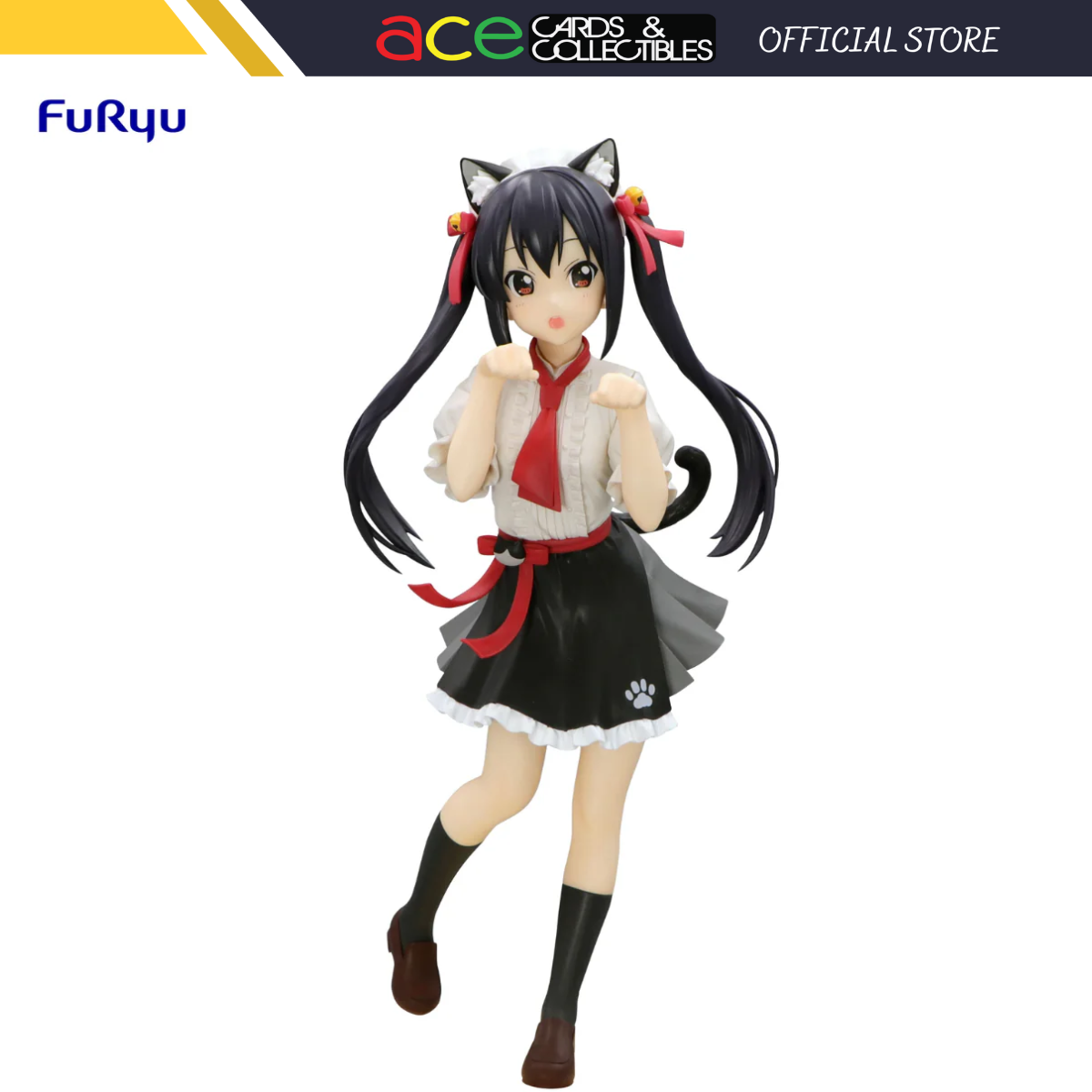 K-ON! Trio-Try-iT Figure "Azusa Nakano"-FuRyu-Ace Cards & Collectibles