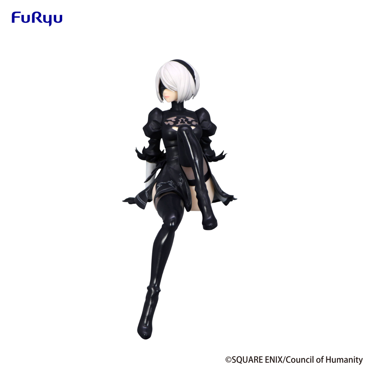 NieR: Automata Ver.1.1a Noodle Stopper Figure "2B" (YoRHa No.2 Type B)-FuRyu-Ace Cards & Collectibles