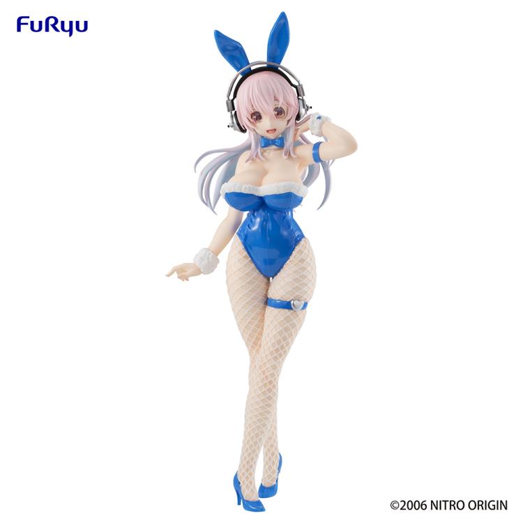 Nitroplus BiCute Bunnies Super Sonico (Blue Rabbit Ver.)-FuRyu-Ace Cards &amp; Collectibles