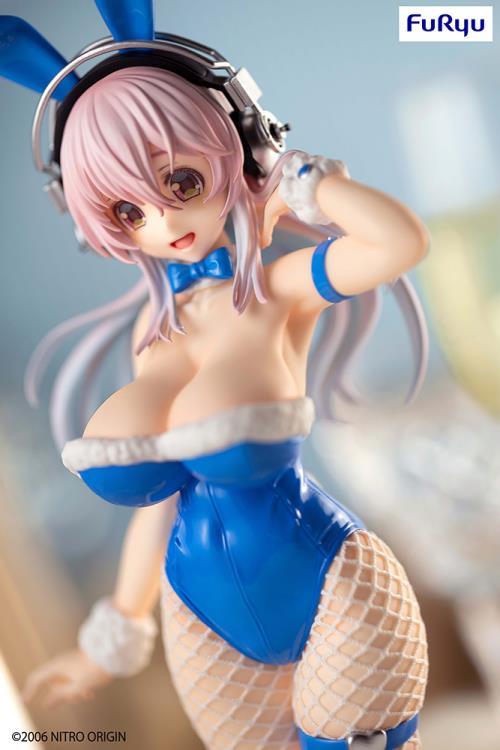 Nitroplus BiCute Bunnies Super Sonico (Blue Rabbit Ver.)-FuRyu-Ace Cards & Collectibles