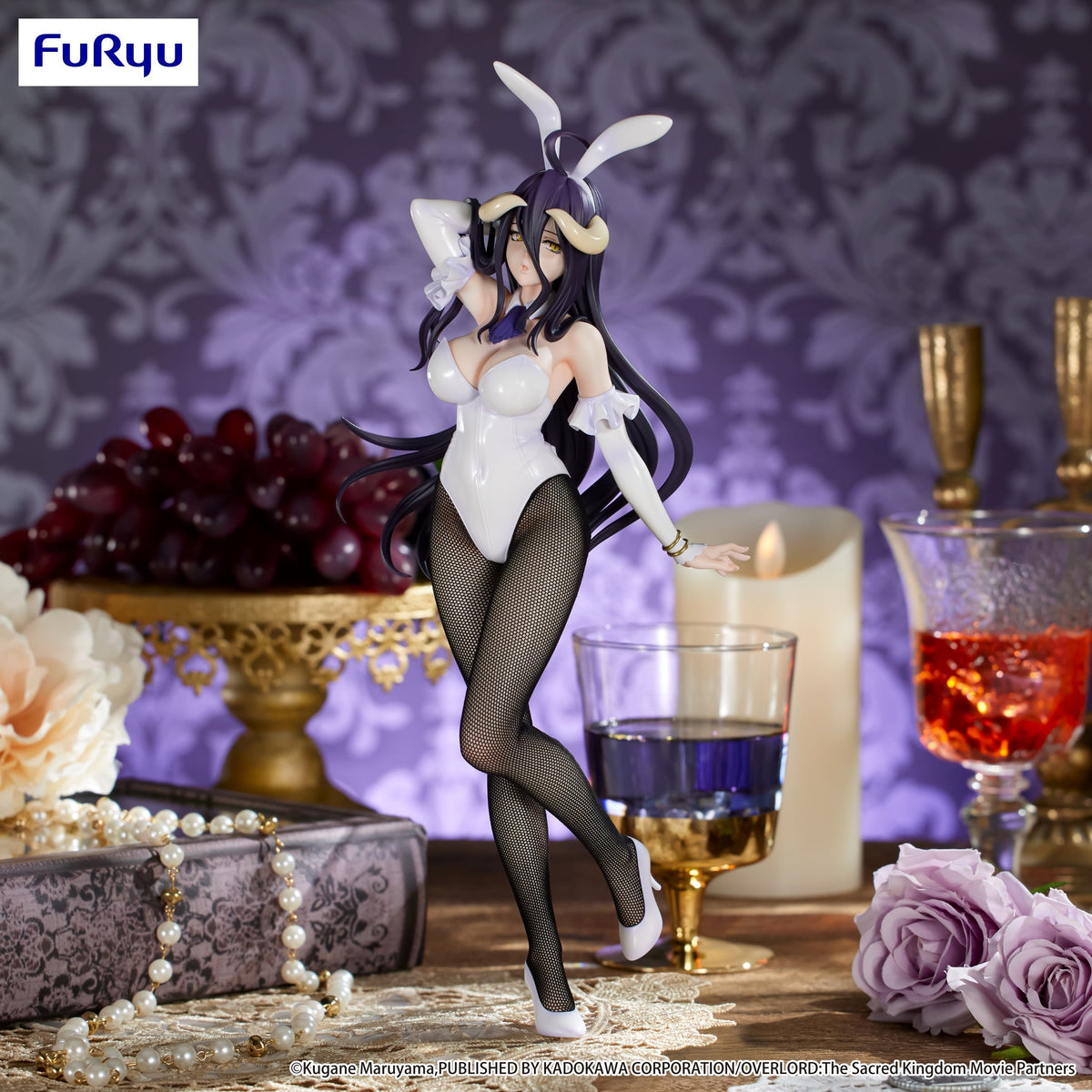 OVERLORD BiCute Bunnies Figure &quot;Albedo&quot;-FuRyu-Ace Cards &amp; Collectibles