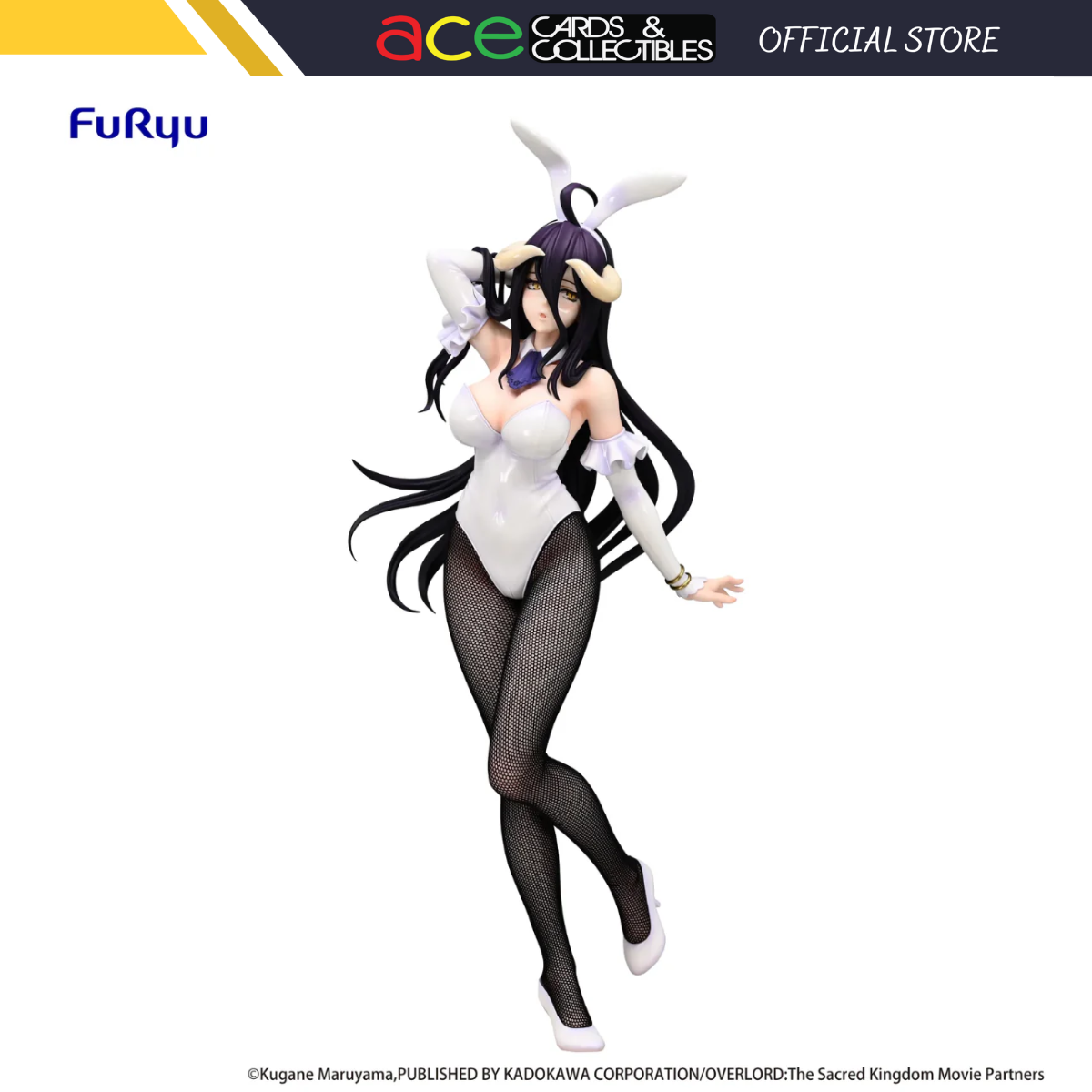 OVERLORD BiCute Bunnies Figure &quot;Albedo&quot;-FuRyu-Ace Cards &amp; Collectibles