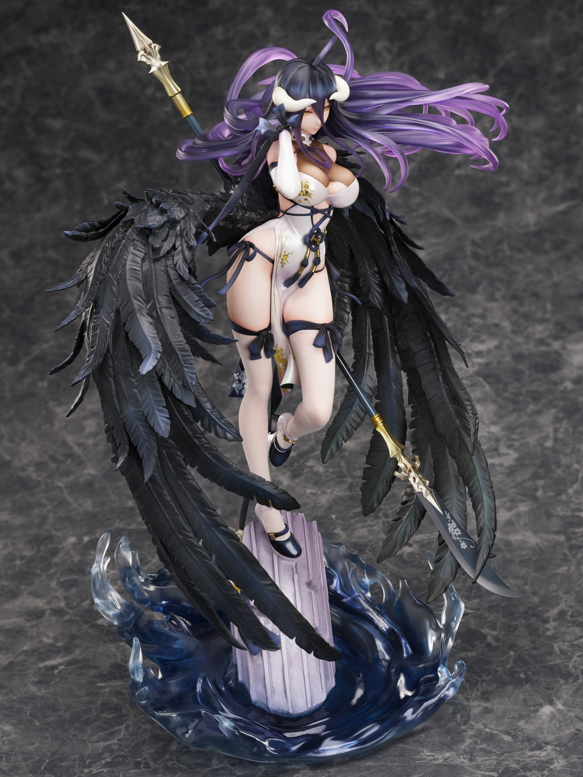 Overlord 1/7 Scale Figure &quot;Albedo&quot; (China Dress Ver.)-FuRyu-Ace Cards &amp; Collectibles