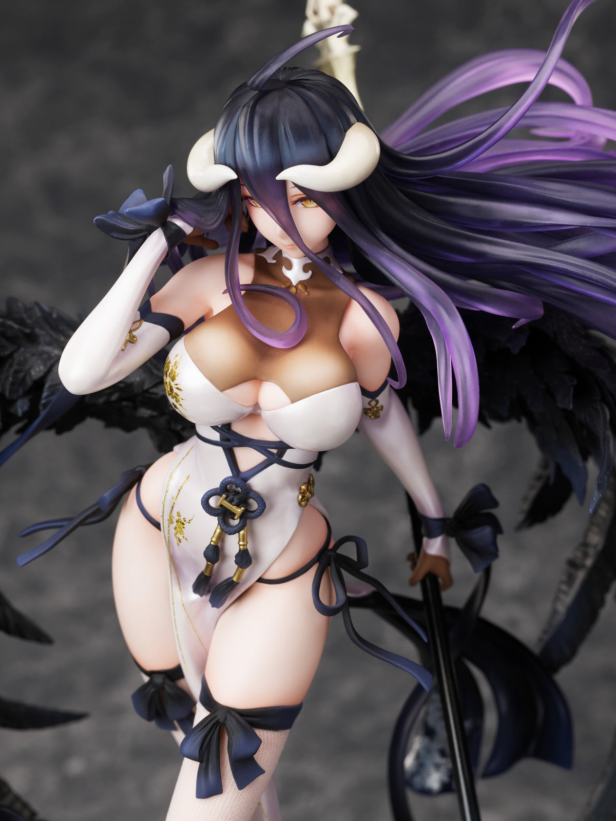Overlord 1/7 Scale Figure &quot;Albedo&quot; (China Dress Ver.)-FuRyu-Ace Cards &amp; Collectibles