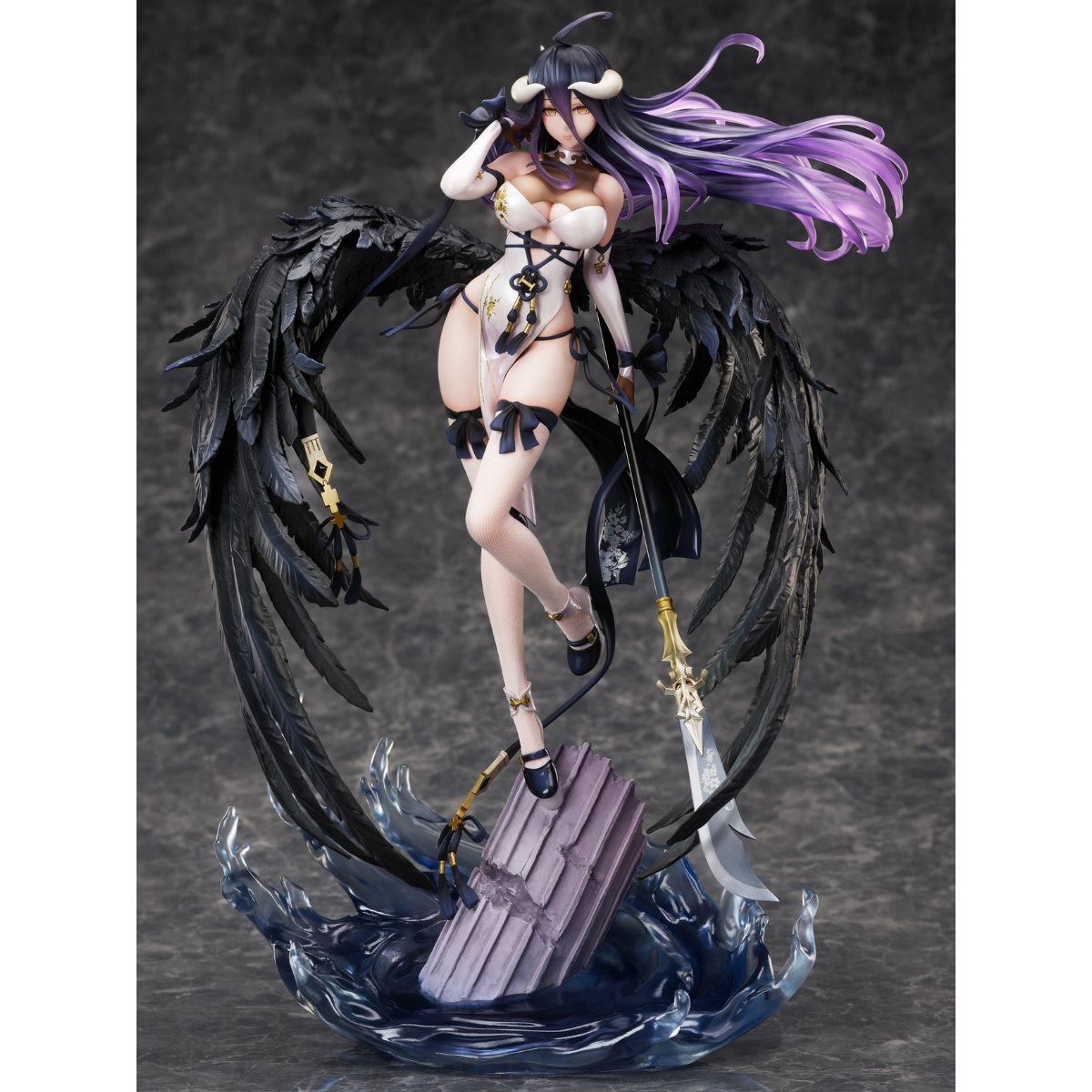 Overlord 1/7 Scale Figure &quot;Albedo&quot; (China Dress Ver.)-FuRyu-Ace Cards &amp; Collectibles