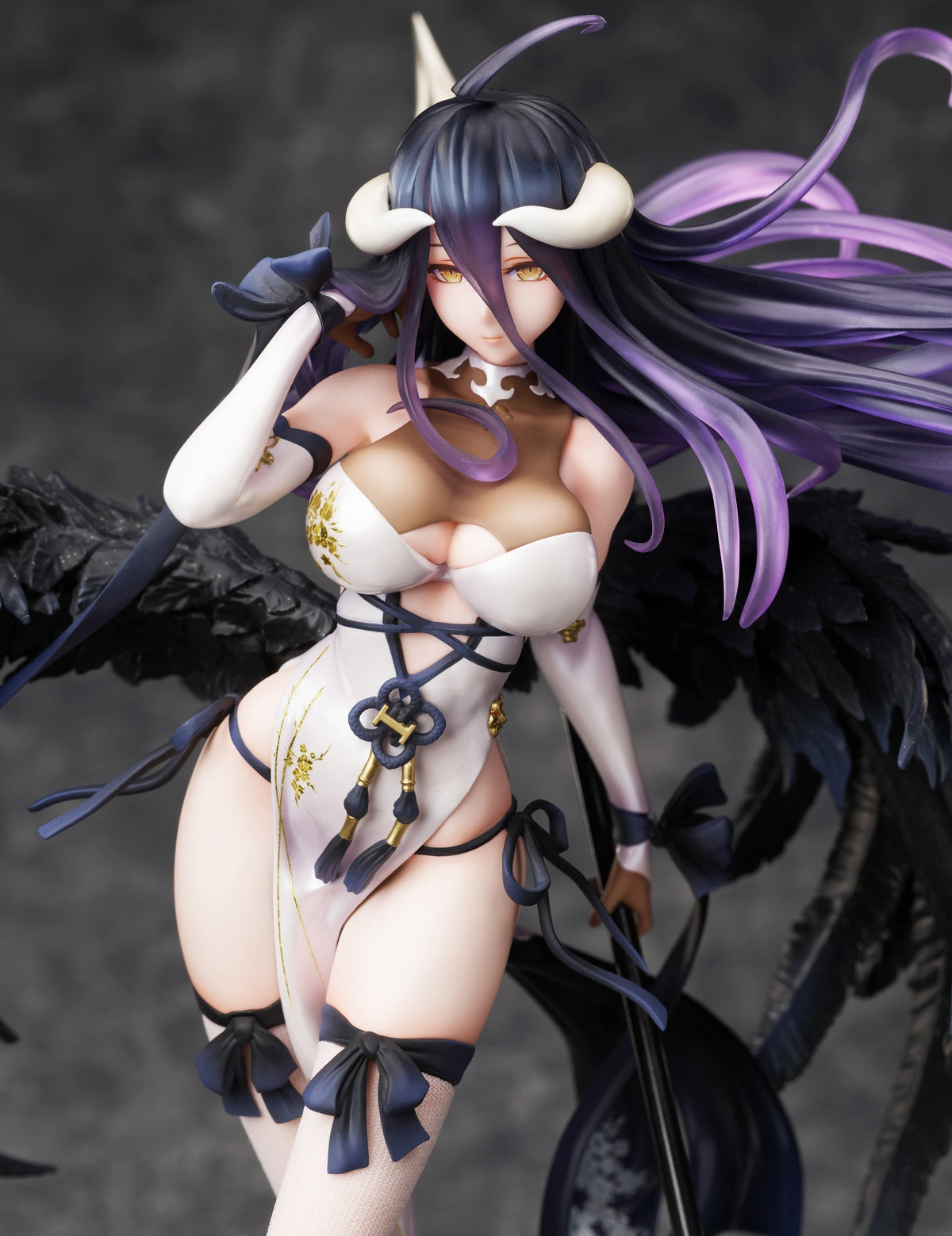 Overlord 1/7 Scale Figure &quot;Albedo&quot; (China Dress Ver.)-FuRyu-Ace Cards &amp; Collectibles