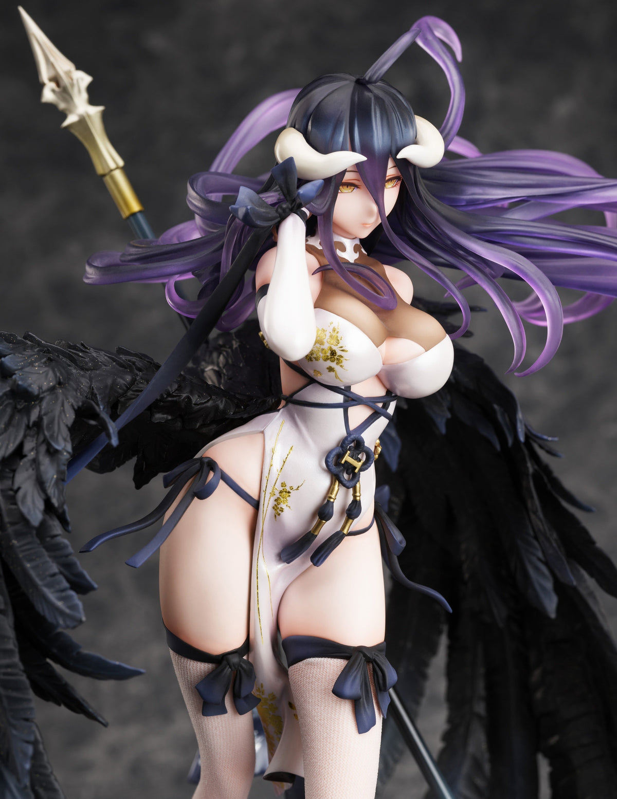 Overlord 1/7 Scale Figure &quot;Albedo&quot; (China Dress Ver.)-FuRyu-Ace Cards &amp; Collectibles