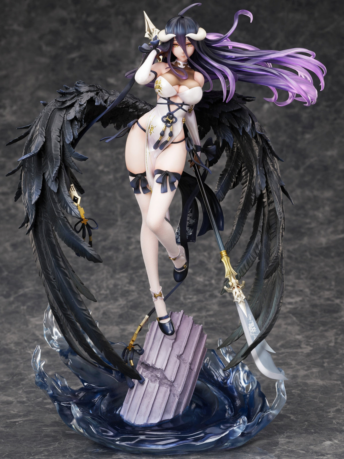 Overlord 1/7 Scale Figure &quot;Albedo&quot; (China Dress Ver.)-FuRyu-Ace Cards &amp; Collectibles