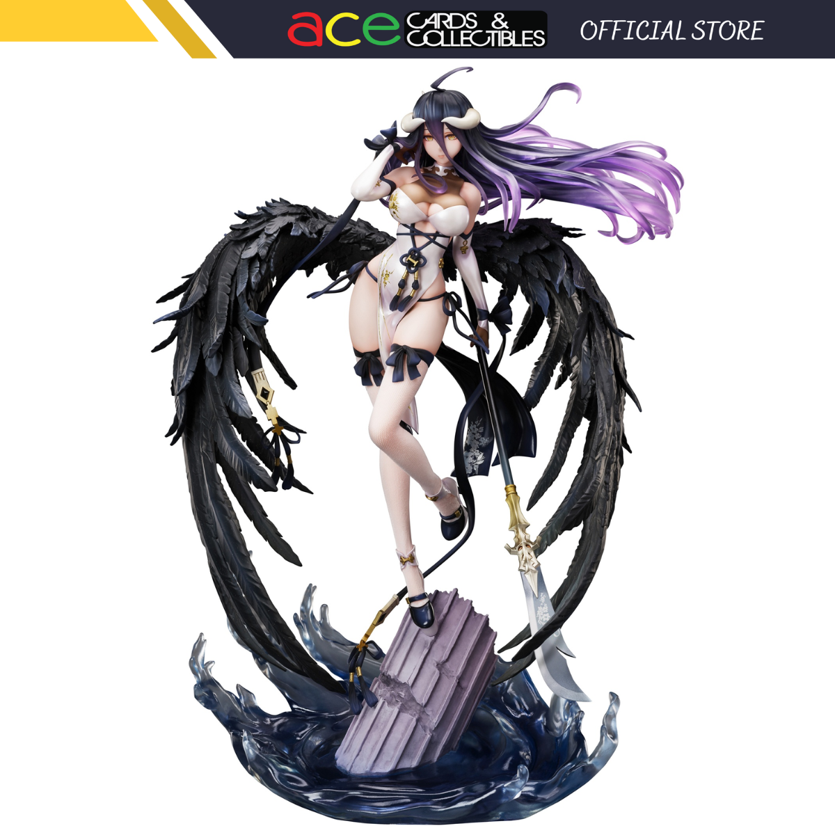 Overlord 1/7 Scale Figure "Albedo" (China Dress Ver.)-FuRyu-Ace Cards & Collectibles