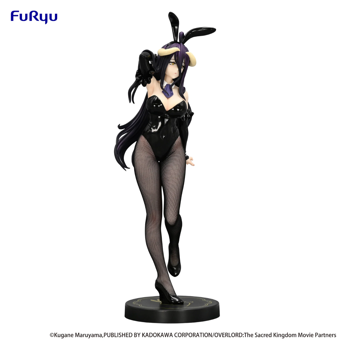 Overlord BiCute Bunnies Figure: &quot;Albedo&quot; Black Color Ver.-FuRyu-Ace Cards &amp; Collectibles