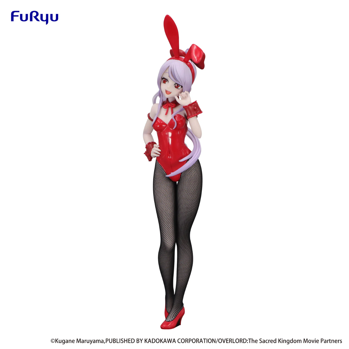 Overlord BiCute Bunnies Figure: &quot;Shalltear&quot; Red Color Ver.-FuRyu-Ace Cards &amp; Collectibles