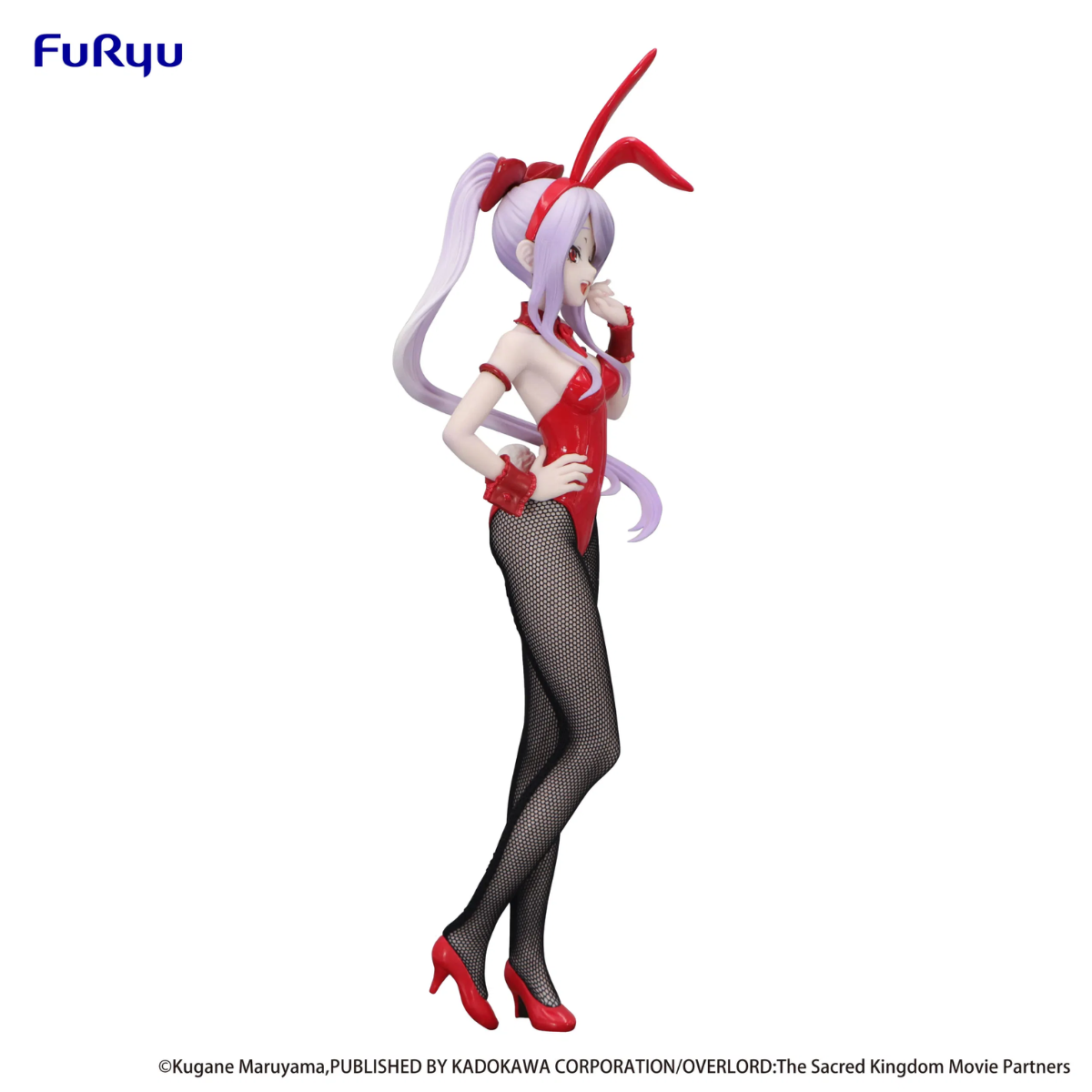 Overlord BiCute Bunnies Figure: &quot;Shalltear&quot; Red Color Ver.-FuRyu-Ace Cards &amp; Collectibles