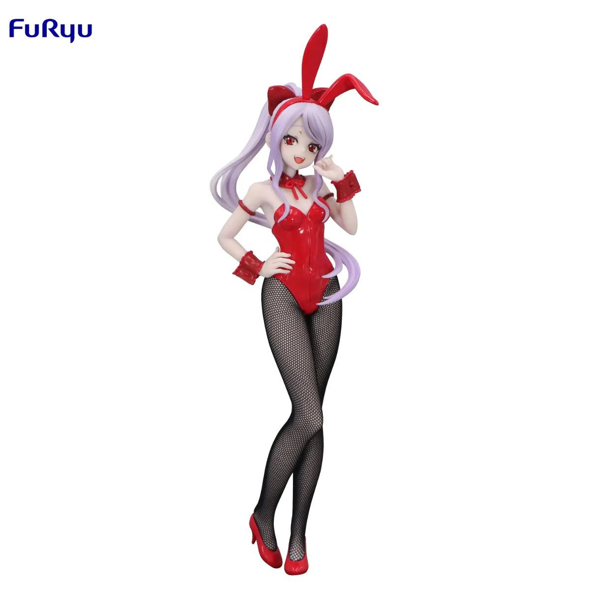 Overlord BiCute Bunnies Figure: &quot;Shalltear&quot; Red Color Ver.-FuRyu-Ace Cards &amp; Collectibles