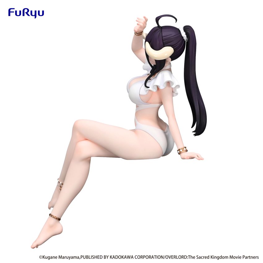 Overlord Noodle Stopper Figure &quot;Albedo&quot; (Swimsuit Ver.)-FuRyu-Ace Cards &amp; Collectibles