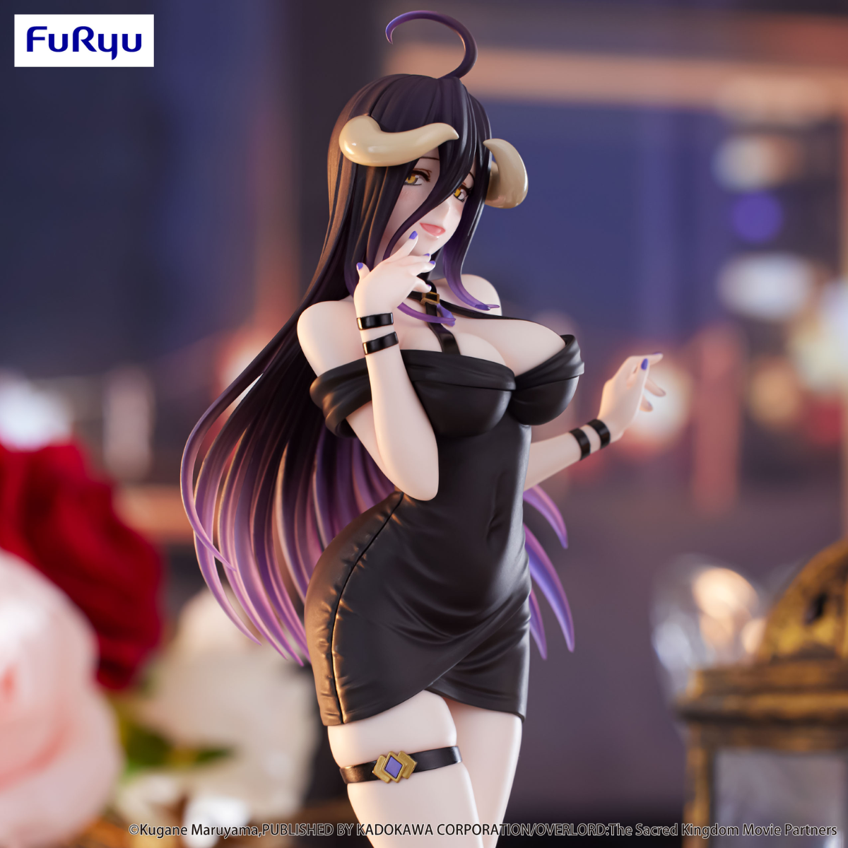 Overlord Trio-Try-iT Figure &quot;Albedo&quot; (Mini Dress Ver.)-FuRyu-Ace Cards &amp; Collectibles