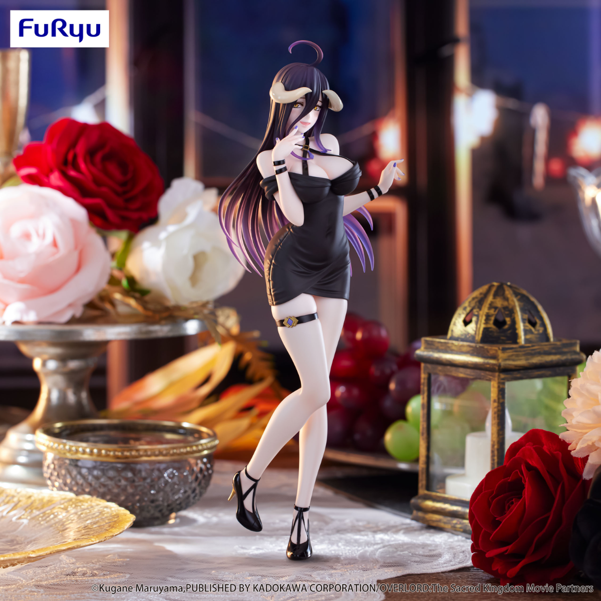 Overlord Trio-Try-iT Figure "Albedo" (Mini Dress Ver.)-FuRyu-Ace Cards & Collectibles